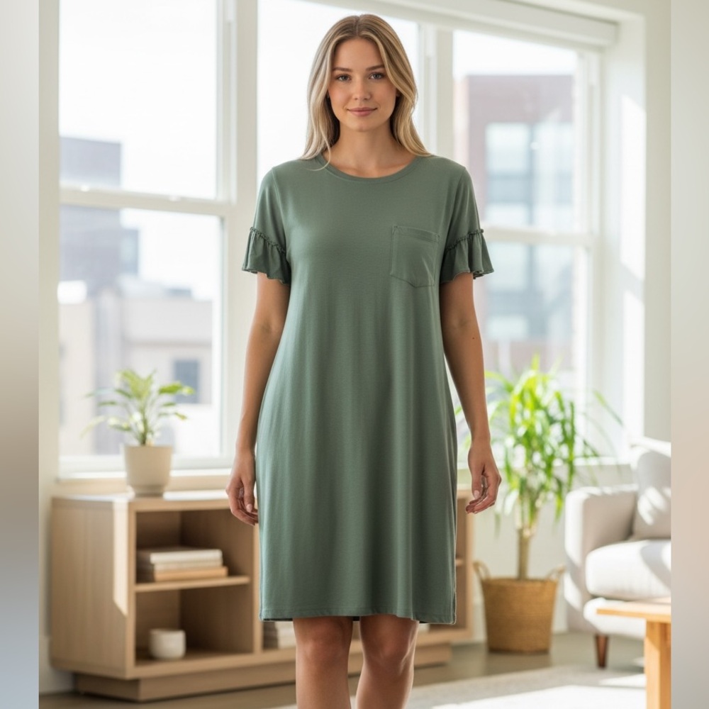 Magellan Outdoors Green Dress